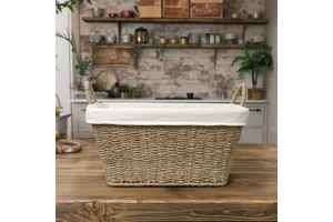 Wholesale High Quality Vegetable Storage Basket Woven Storage Basket