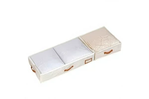 Large-capacity Fabric Under-bed Storage Box for Home Use Travel Organizer Clothing Quilt Storage Bag Modern Minimalist Design