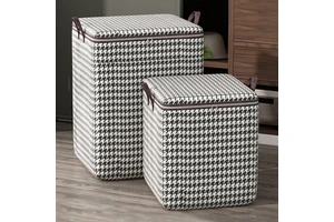 Wholesale Rectangle Quilt Storage Bag Wardrobe Organizing Portable Storage Basket For Moving Clothes Clothes Packing Storage Bag