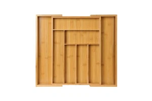 Expandable Flatware Organizer From China Kitchen Accessories Utensils Holder Adjustable Bamboo Drawer Dividers Cutlery Tray