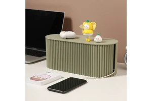 Nordic Plug Board Storage Box Cable Wire Organizer Case Socket Wireless WiFi Router Bracelet Desktop Data Line Plug Holder Shelf