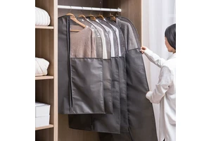 OEM/ODM Custom Eco-Friendly High Quality Portable Suit Storage Bag Reusable Garment Bags with Your Logo for Business Trip