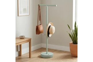 Wholesale Coat Rack Tree Shaped Modern Design Space Saving Durable Freestanding Metal Iron Household Storage Furniture Taiwan