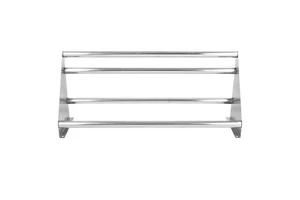 Stainless Steel Wall Shelf with Hidden Support System