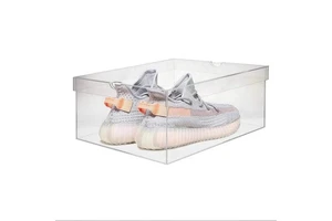 Custom Acrylic Shoe Storage Boxes with Cover