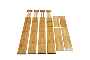 Bamboo Wood Kitchen Cabinet Blind Corner Pull Out Organizer Corner Cabinet Organizer Drawers & Cabinet Organizers