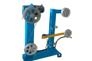QIPANG Hard Oxidation Cable Storage Rack Accessories 200 250 Aluminium Alloy Wire Accumulator Combined Wheel