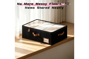 Under Bed Storage Containers, Factory Direct Foldable Fabric Storage Boxes Custom Logo & OEM Available, BSCI Certified