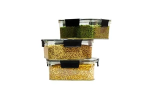 Vistaar Storage Containers & Organizer Boxes Perfect for Kitchen Household Items Closet Organization Pantry Spices & Snacks