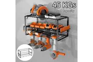 New Durable Floating Wall-Mounted Metal Shelves High Load Bearing Easy Install Storage Rack for Warehouse Organization