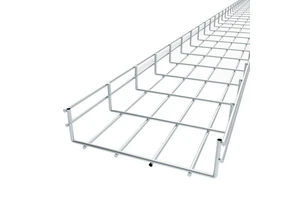 Hilti Factory Galvanised Steel Wire Mesh Basket Cable Trays (Straight Or For Type O OEM) Industrial Construction Use
