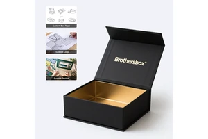 Manufacture Recyclable Custom Design Shoe Clothes Packaging Luxury Gold Cardboard Wholesale Magnetic Rigid Gift Box With Logo