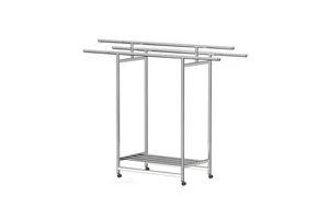 Popular Outdoor Furniture Stainless Steel Clothes Rack Folding Clothes Drying Rack Clothing Organizer Clothes Hanger Coat Racks