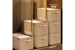 Collapsible Clothing Organizer Closet Clothes Pants Storage Bag Bins Drawer Organizer Toy Storage Storage Box Foldable Opp Bag