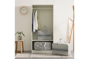 Foldable Cloth or Cotton and Linen Storage Bag New Design Fabric Clothing Organizer for Storage of Clothes