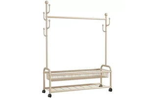 Clothes Storage Furniture Modern Simple Metal Coat Rack Thickened material Coat Rack for Home Bedroom Living Room