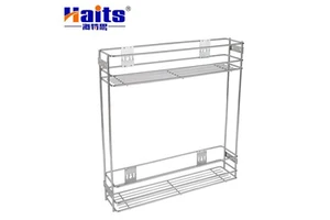 Furniture Accessories Supplier Kitchen Cabinet Pull Out Kitchen Drawer Basket Organizer