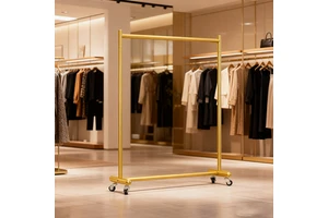 MR01 Easy Clothing Hanging Rack Garment Storage Metal Hanger Durable Metal Thickened Display Racks Factory Direct From Stock
