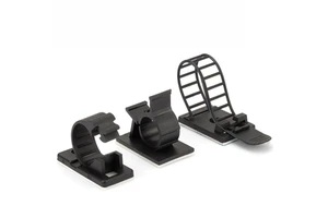 Adjustable Plastic Cable Organizer Clip Winder Desk Tidy Cable Management Wire Holder TV Headphone Cord Accessories Clamp