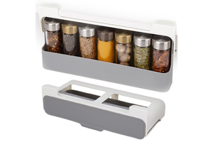 Factory Kitchen Cabinet Space Saving Pull Out Drawer Storage Holder Under-shelf Spice Organizer