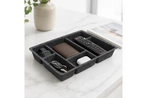 Synthetic Fiber Felt Storage Basket Foldable Home Storage Organizer Box