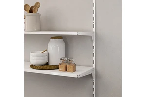 Metal Wall Mounted Wall Upright of 50 System for Wall Shelving System Steel Channels Upright for Wall Rail Organization Solution