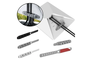 Starlink Accessories Multipurpose Starlink Cable Silicone Organizer for Fastening and Bundling Cable Cords Wires