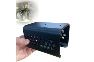 Custom Power Tool Organizer-Plastic PVC Wall-Mounted Drill Storage Rack with 4.5 cm Slot