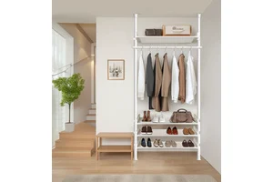 Factory Price Easy Installation Clothes Rack Coat Stand Metal Coat Rack Storage Rack