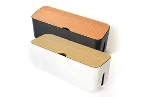 Good Quality Cable Storage Box Power Strip Wire Case Anti Dust Charger Socket Organizer Network Line Storage Bin