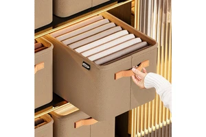 Hot Selling Wholesale Oxford Fabric Under Bed Storage Boxes Container Collapsible Foldable Fabric Storage Organizer