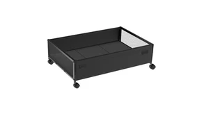 Amz Foldable Metal Under Bed Storage Bags Large Clothes Toy Under Bed Storage Bags Shoe Organizer Under Bed Storage With Wheels
