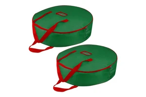 Durable 600d Oxford Xmas Tree Decoration Organizer Christmas Storage Bag Christmas Ornament Storage