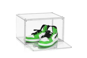 Independent Waterproof and Dustproof Acrylic Shoe Box Transparent and Stackable Shoe Box