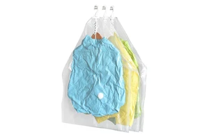 Hot Selling Hanging Space Saver Bags Vacuum Storage Bags for Clothes Suits Dress Jackets Closet