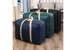 Thick Non Woven Quilt Storage Bag Large Capacity for Clothing Dust Protection and Luggage Storage