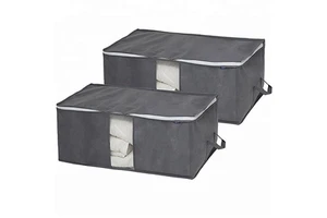 Zippered Underbed Storage Organizer With Handle