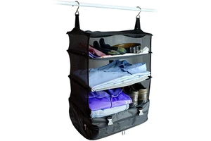 Travel Storage Tool Expansion Multi Function Clothing Organizer Garment Classification Living Room Oxford Fabric Space Saver Bag
