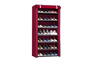 Clear Transparent Non-Woven Fabric Magnetic Shoe Box