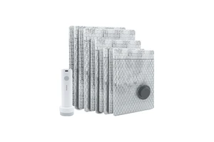 N - Hot Selling in Europe Grey Vacuum Clothing Storage Bags for Travel, Space-Saving Reusable & Airtight
