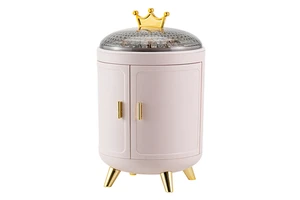 Modern 360 Degree Multi-function Rotating Cosmetics Storage Box Cosmetic Storage Rack Jewelry Storage Box