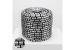 Polyethylene Split Wire Loom Tubing PE Spiral Wrap Tube Cable Organizer Management Sleeve for Network Wiring and Wire Storage