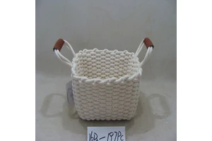Storage Cotton Rope Storage Basket Woven Basket Laundry for Storage