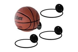 Modern Design Wall-Mounted Metal Storage Holders Racks Flower Rack Organizer Systems for Basketball Storage for Warehouses