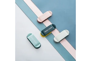 Non Punching Electrical Wire Holder Data Cable Storage Clip Multi-color Data Cable Storage Clip Abs Desk Cable Organizer Hook