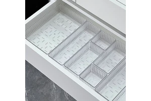 Hot Sale White Transparent Drawers Storage Box Plastic Cosmetic Storage Box