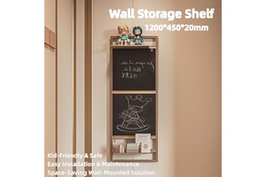 2025 Modern Design Home Decorative Storage Rack Multi-Tier Space-Saving Wall Mounted Wall Storage Shelf