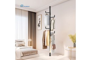 E-commerce Nordic Design Non Rusting Thickened 32mm Standing Coat Rack Hat Rack Hanger