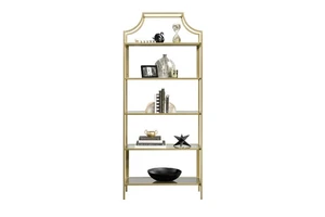 Antique Design Heavy Duty Metal Supermarket Rack Double-Sided Powder Coated Finish Customized Colors Sizes for Home Supermarket