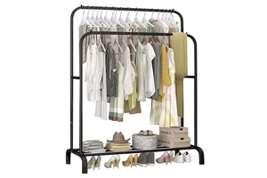 Coat Rack Hat Shelf Simple Bedroom Storage Household Clothes Indoor Metal Modern Coat Rack Stand
